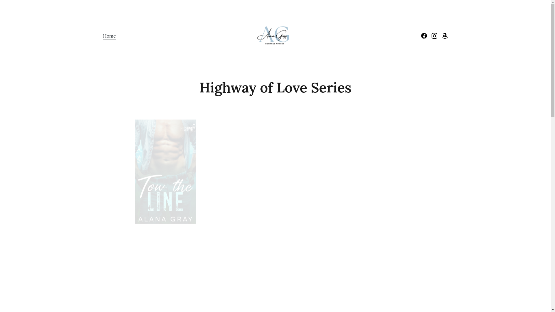 website screenshot of https://authoralanagray.com/