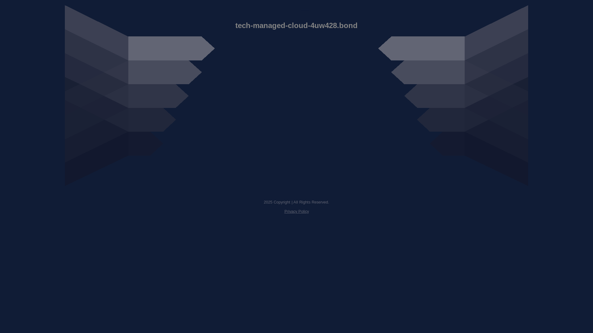 website screenshot of https://tech-managed-cloud-4uw428.bond/