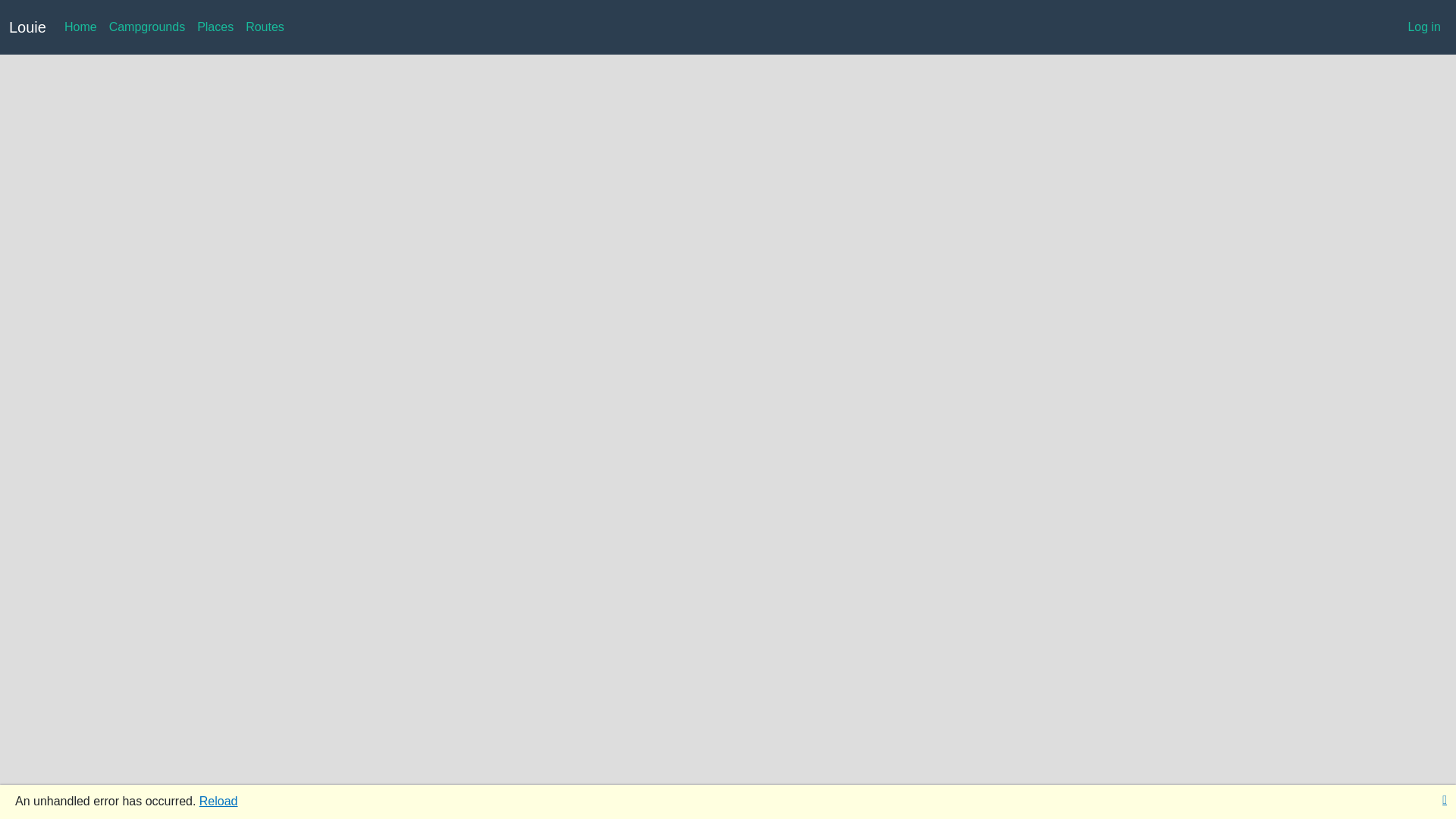 website screenshot of https://louie-test-backend-website.pages.dev/