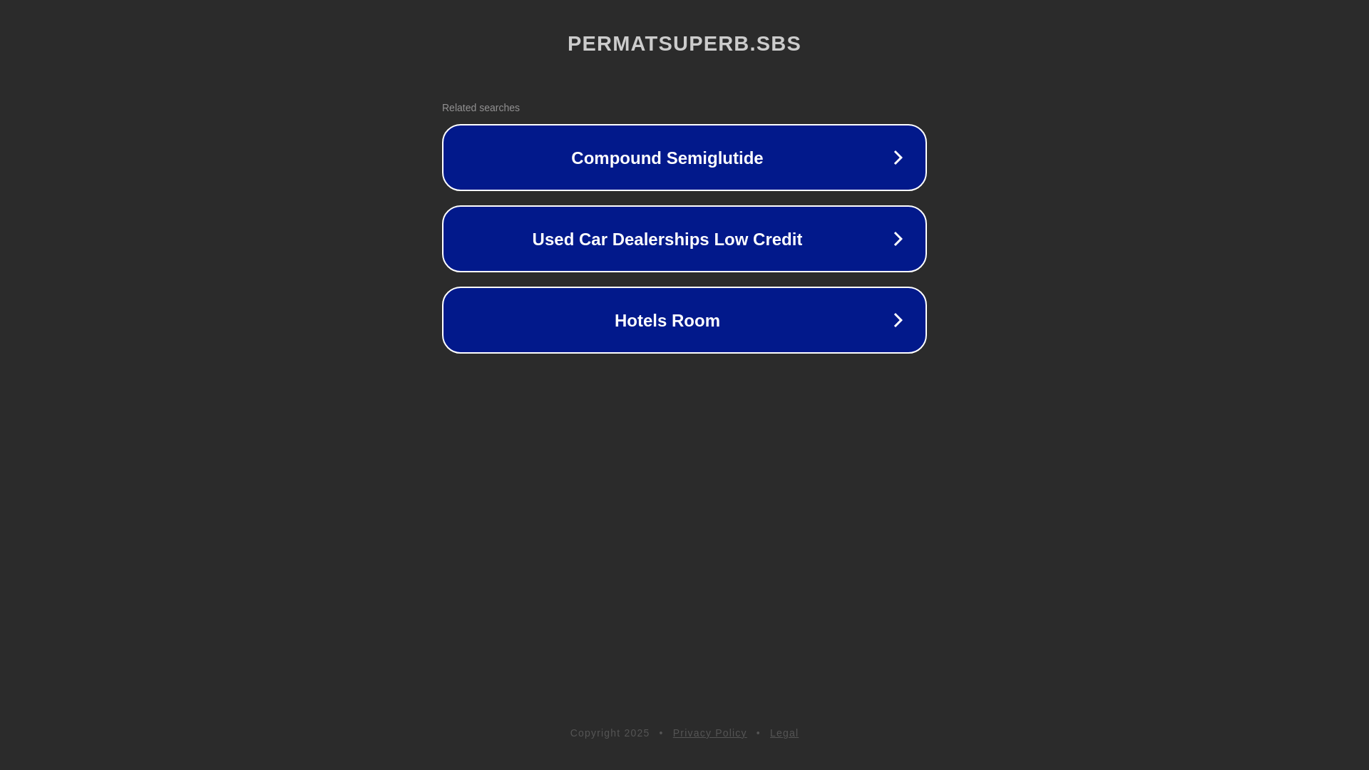 website screenshot of https://permatsuperb.sbs/