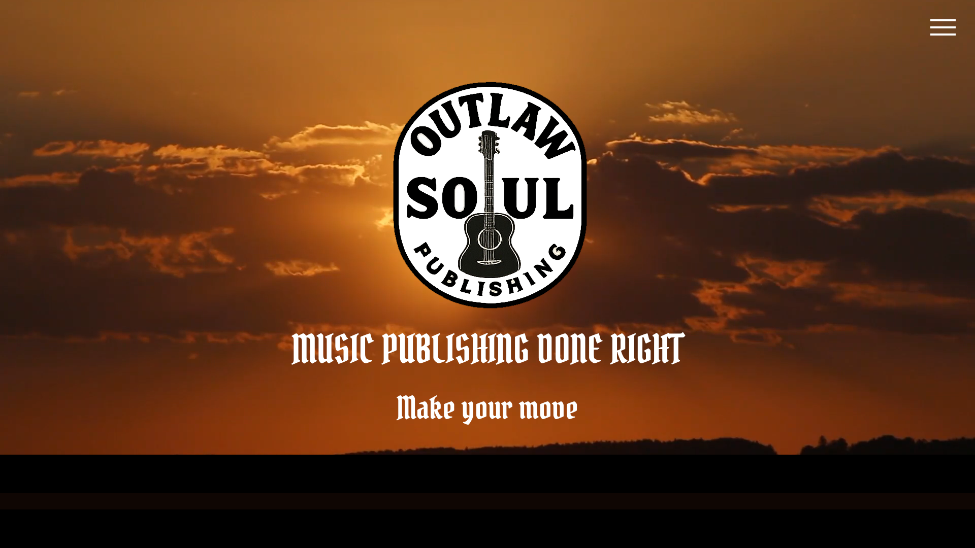 website screenshot of https://outlawsoulpublishing.com/