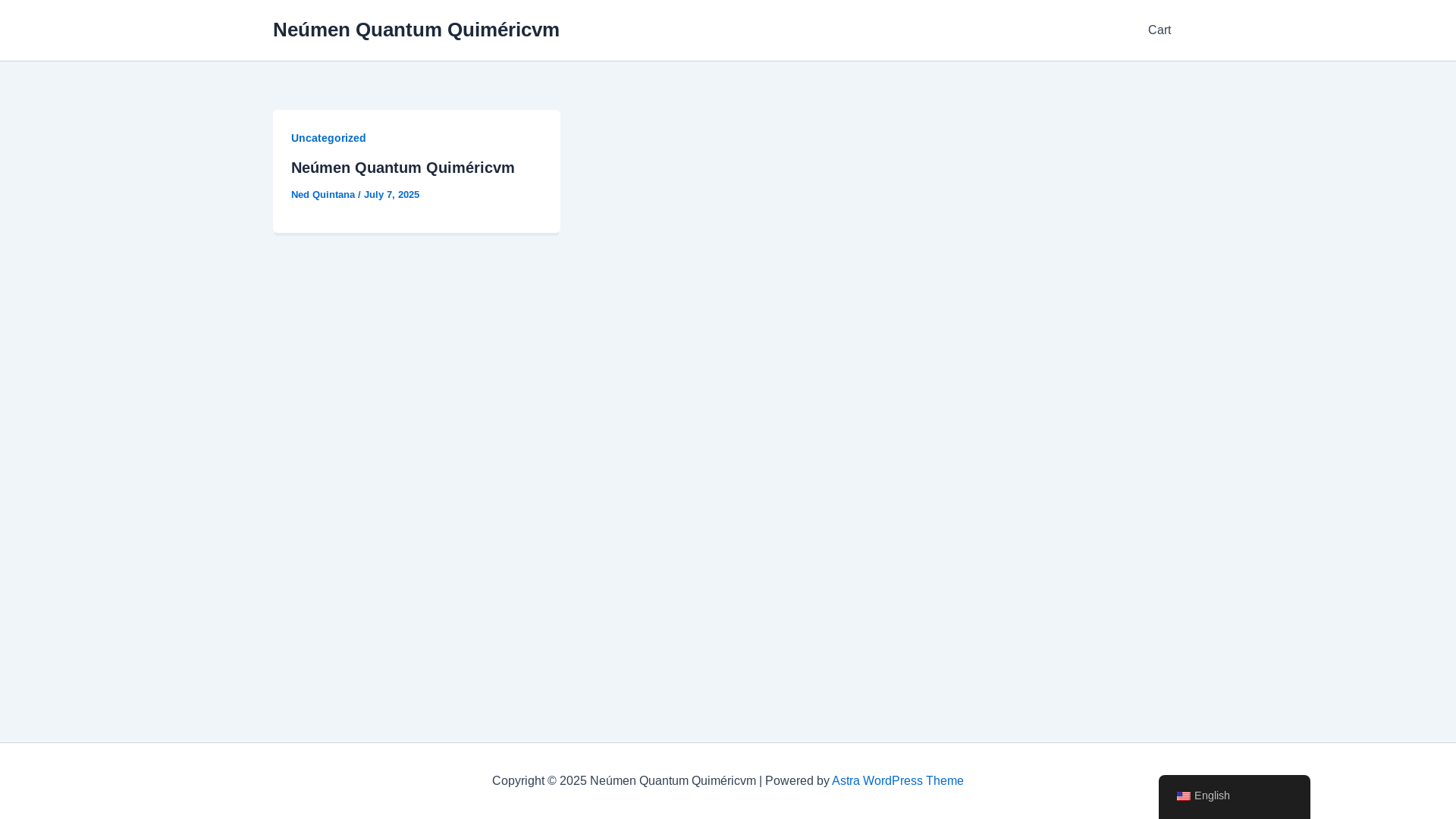 website screenshot of https://neumenquantumquimericvm.org/