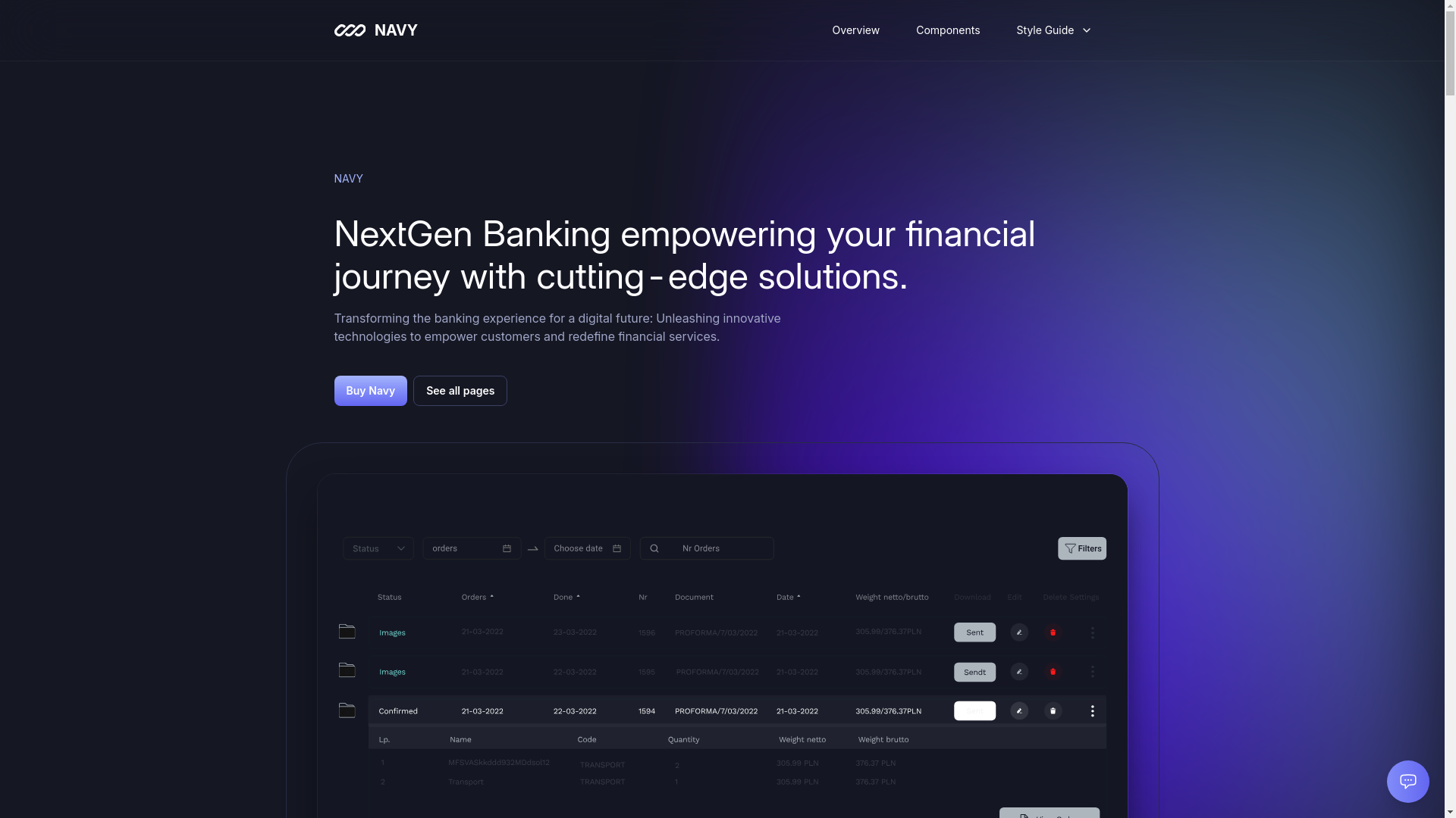 website screenshot of https://tavodea.com/
