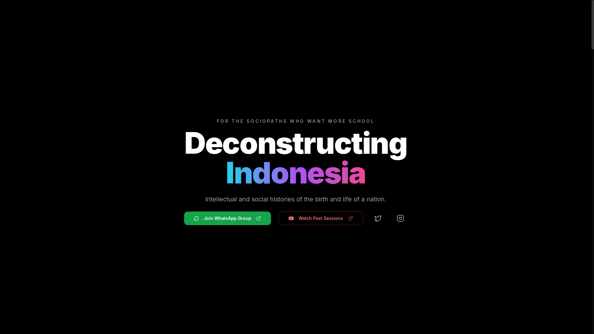 website screenshot of https://deconstructindo.com/