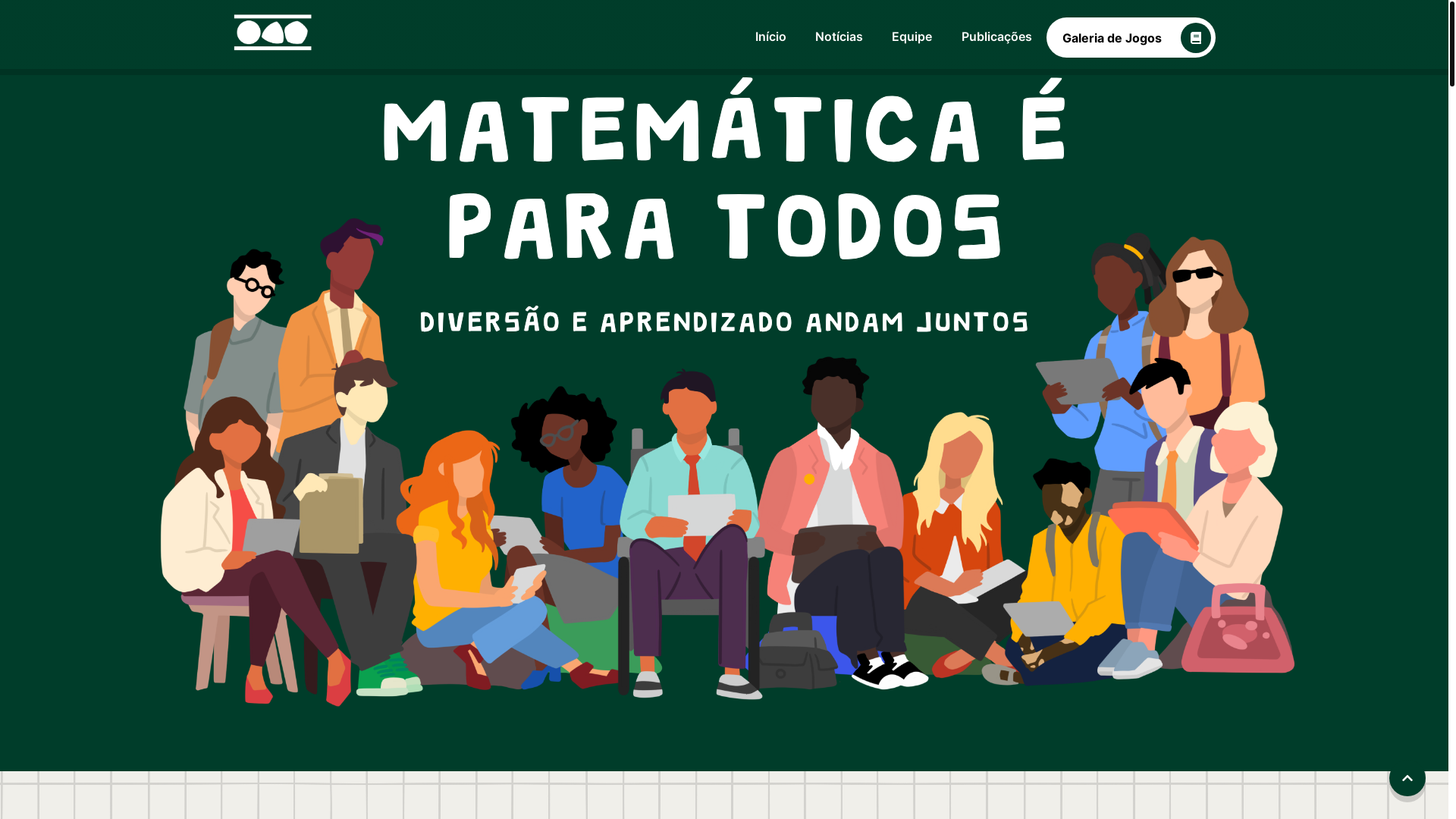website screenshot of https://matematicaeparatodos.pages.dev/