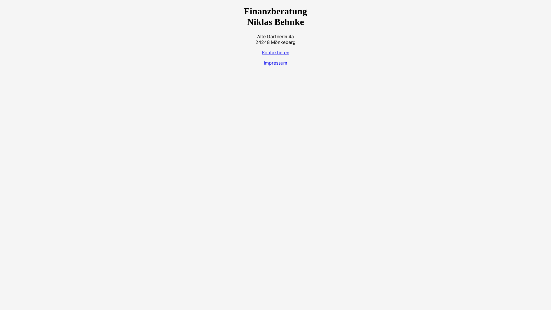 website screenshot of https://finanzberatung-behnke.de/