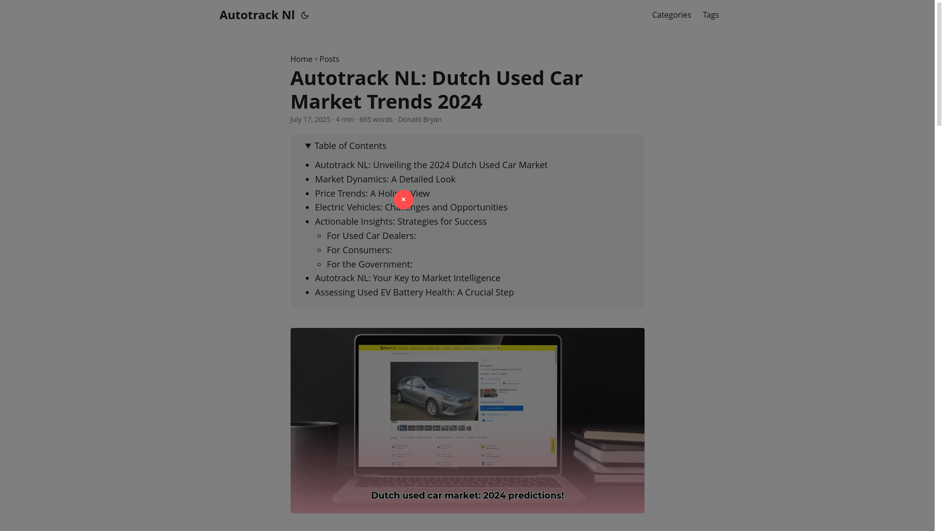 website screenshot of https://autotrack-nl.pages.dev/