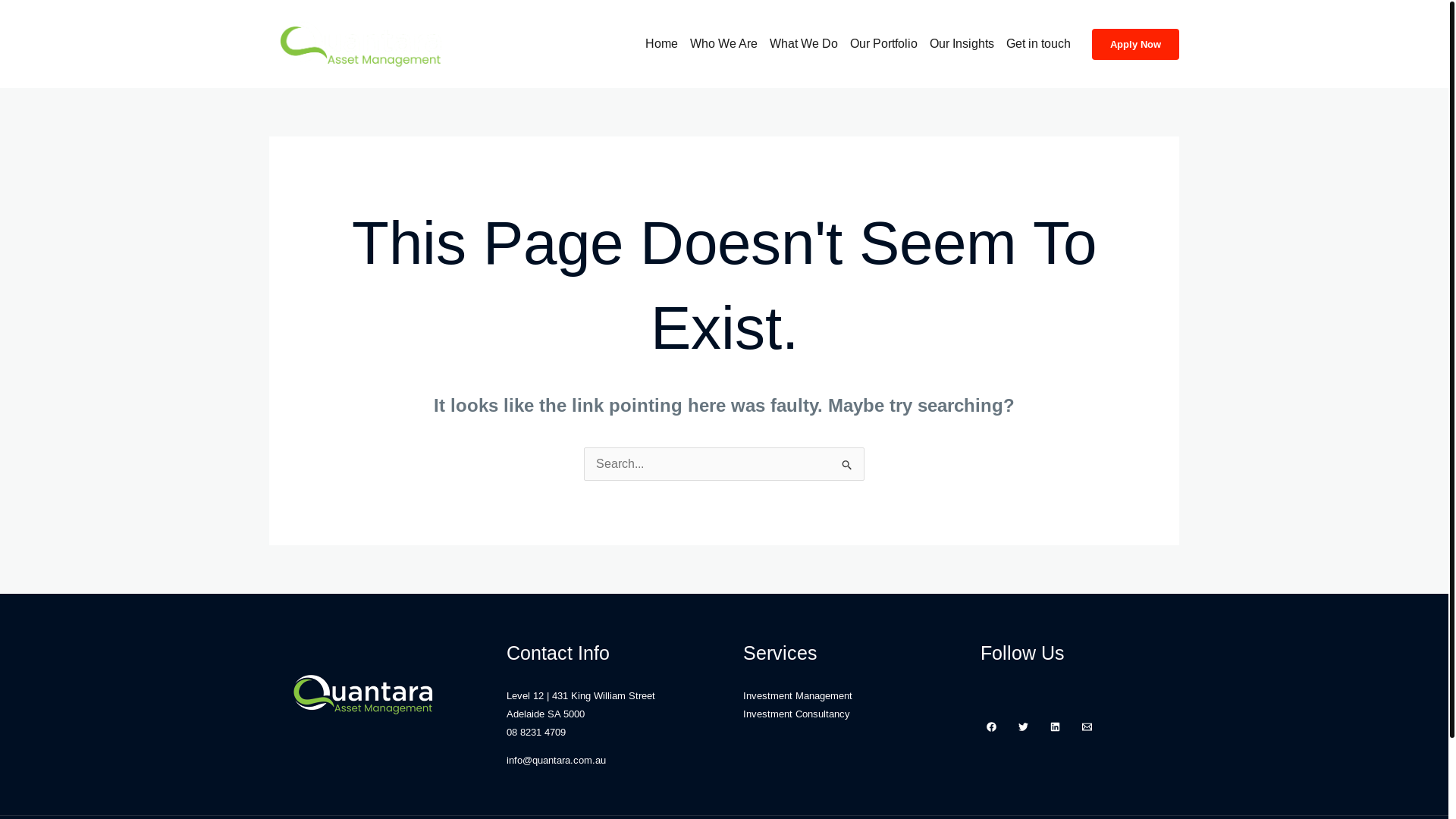 website screenshot of https://www.quantara.com.au/?p=1897