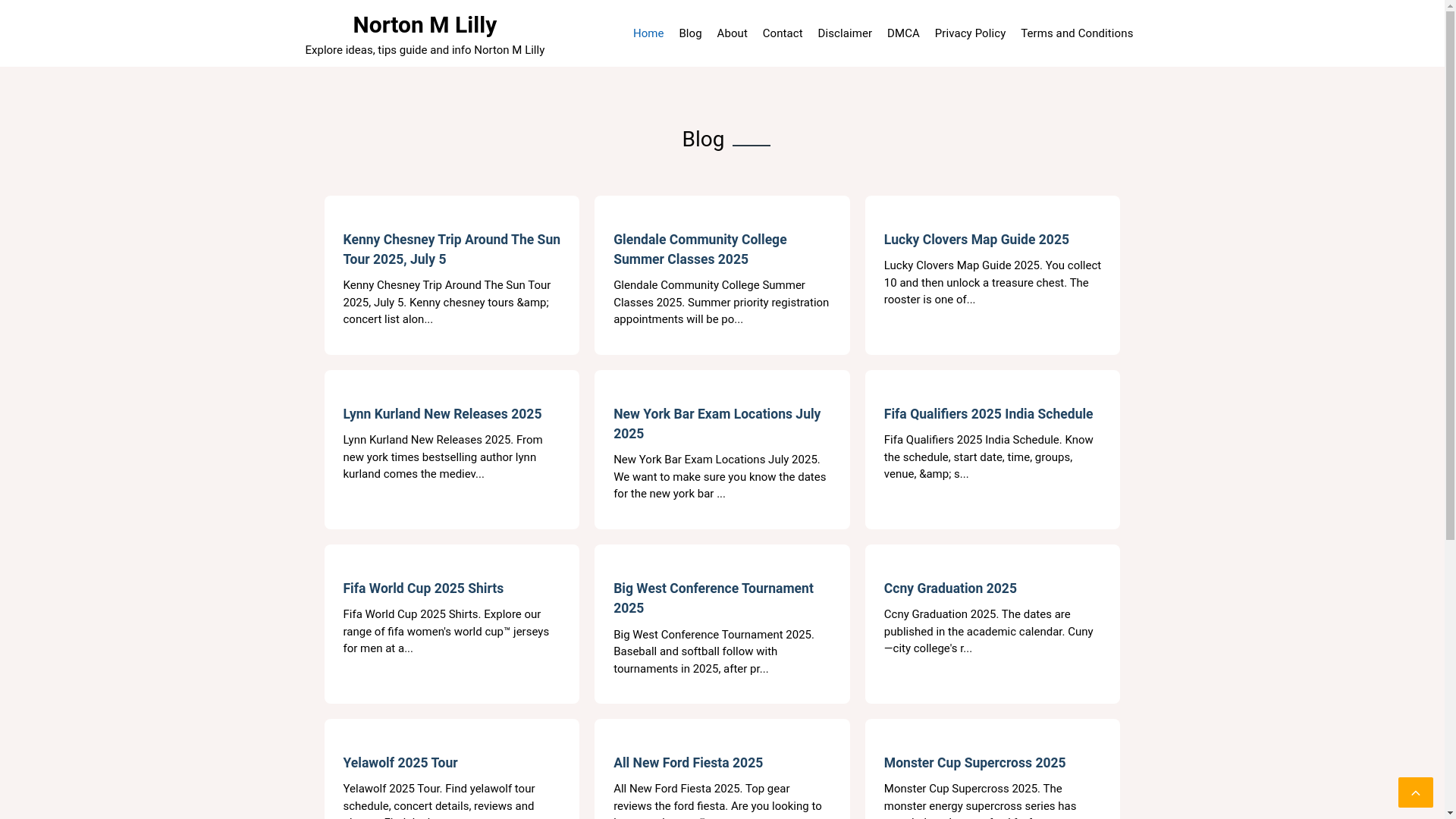 website screenshot of https://nortonmlilly.pages.dev/