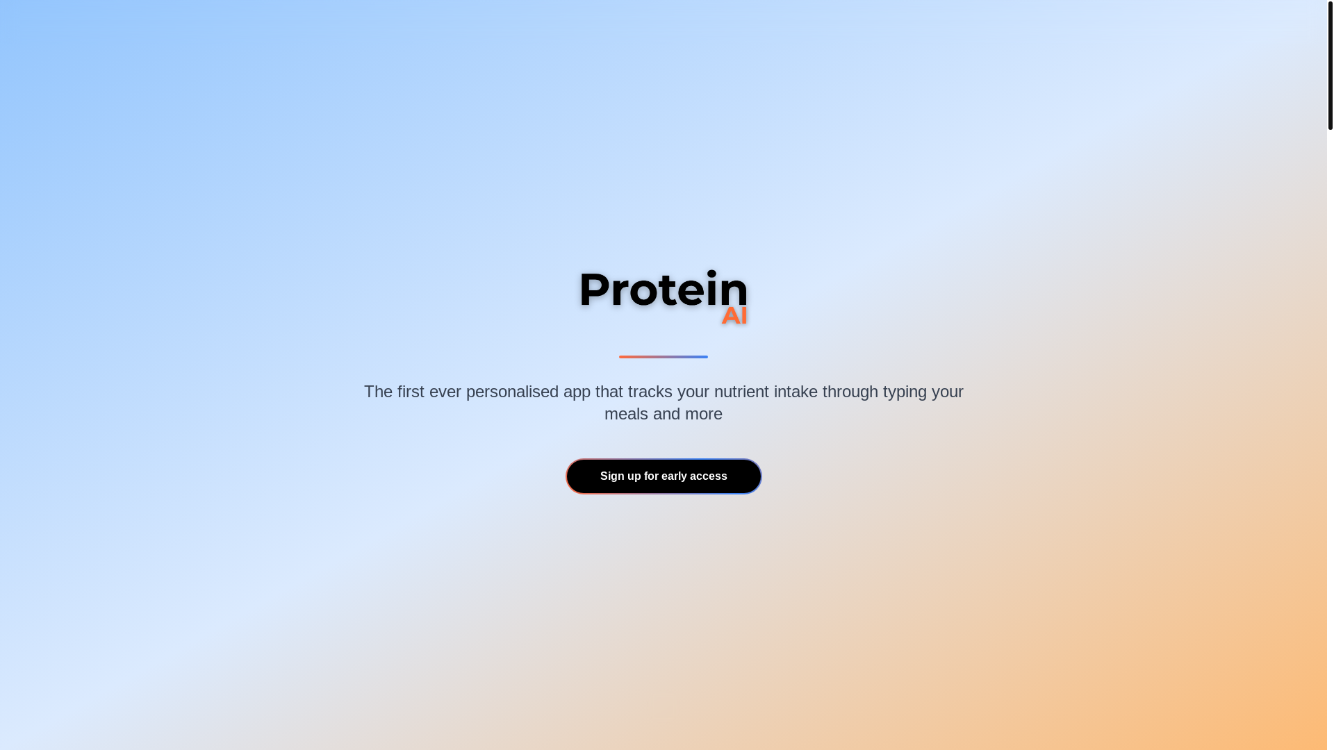 website screenshot of https://proteinai-site.pages.dev/