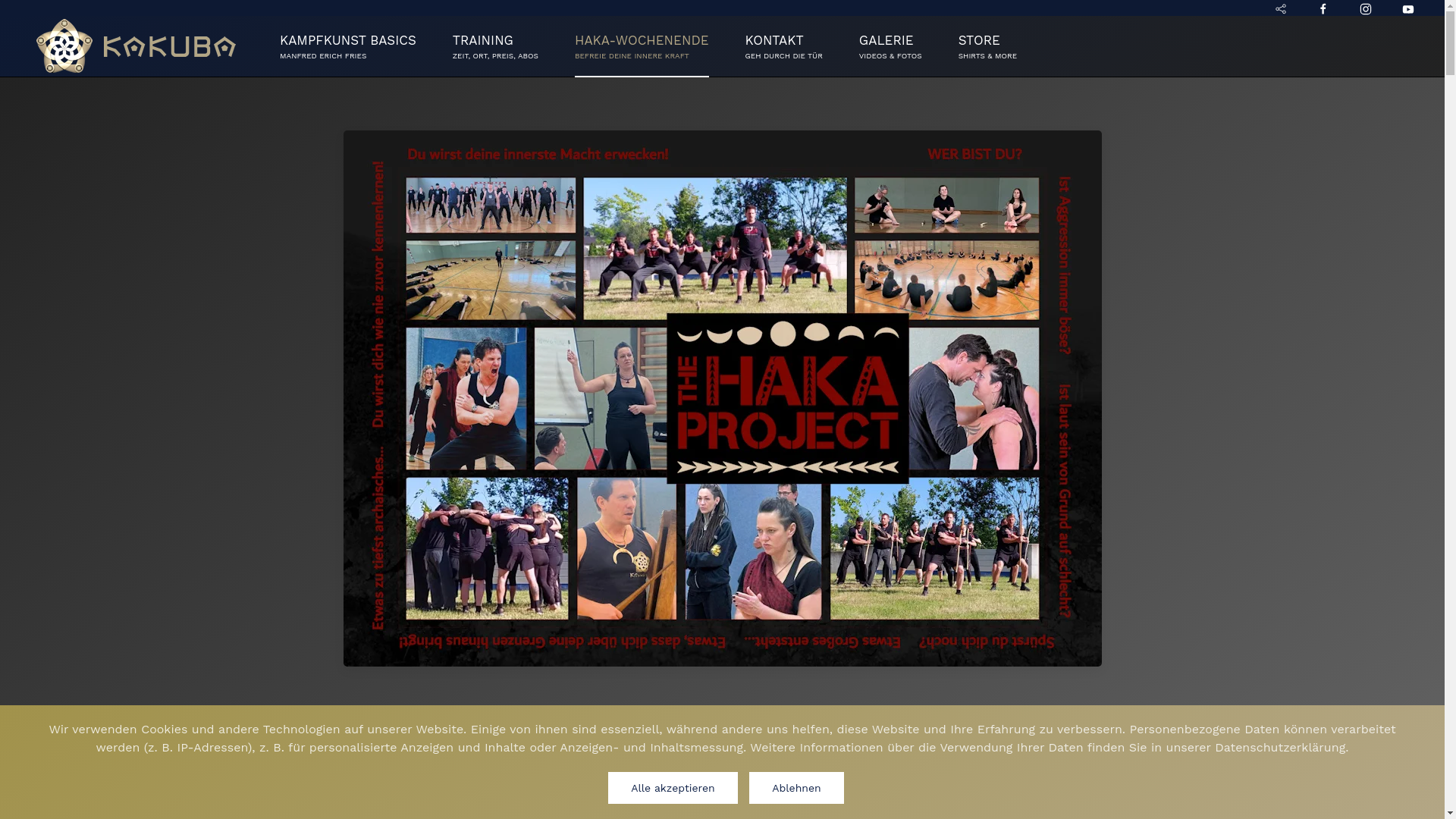 website screenshot of https://thehakaproject.eu/