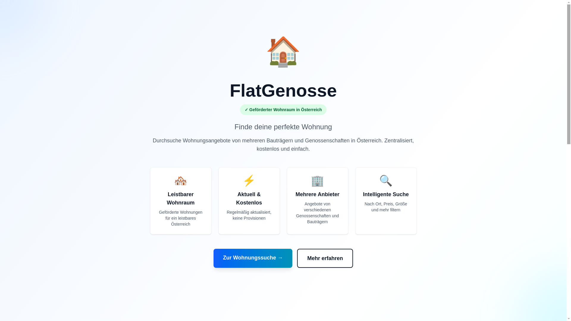 website screenshot of https://leistbar-wohnen.com/