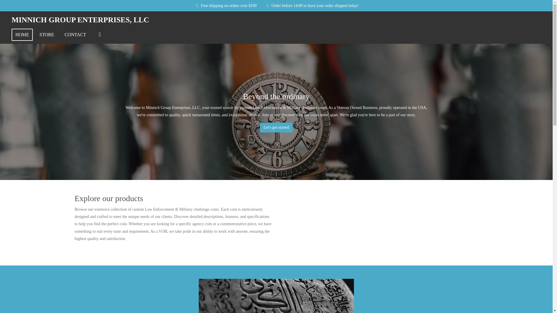 website screenshot of https://bobschallengecoins.com/