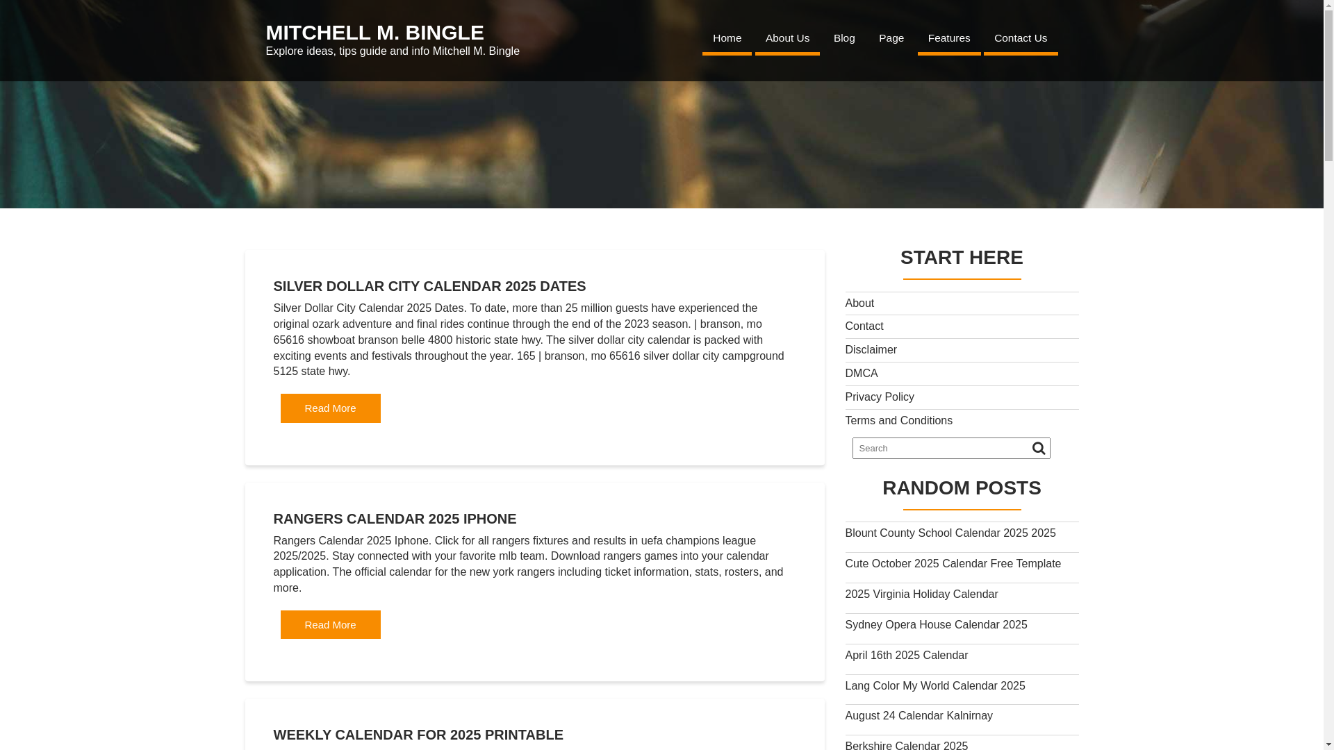 website screenshot of https://mitchellmbingle.pages.dev/