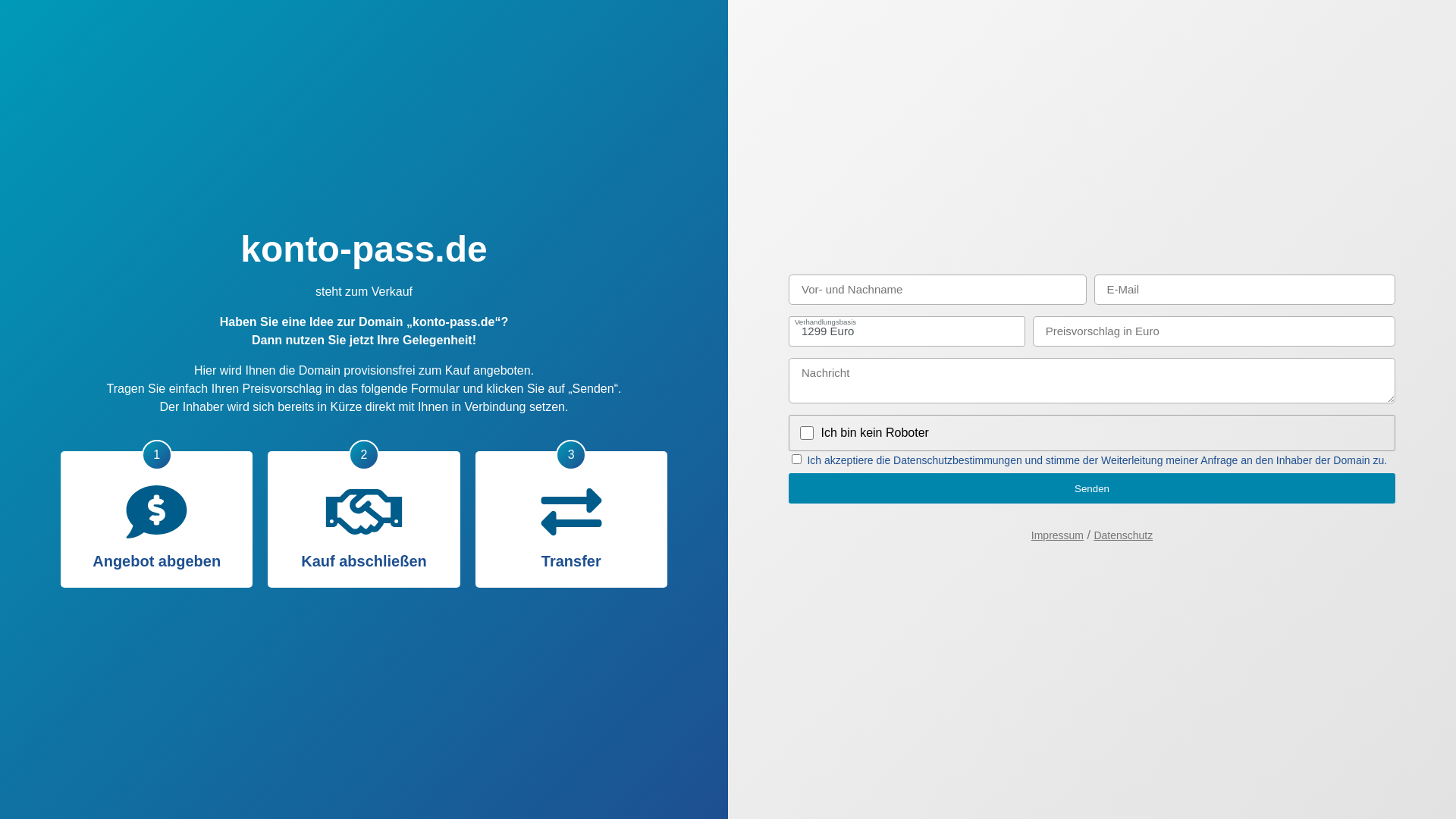 website screenshot of https://konto-pass.de/