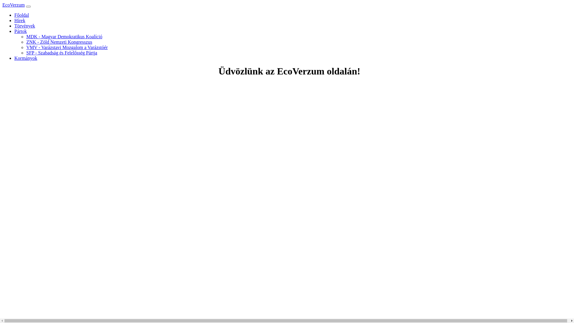website screenshot of https://ecoverzum.eu/