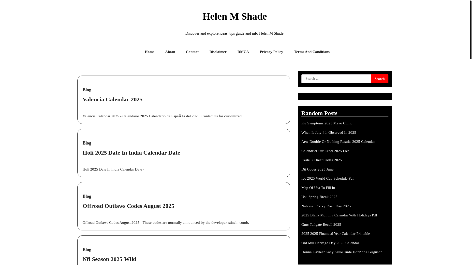 website screenshot of https://helenmshadeb.pages.dev/