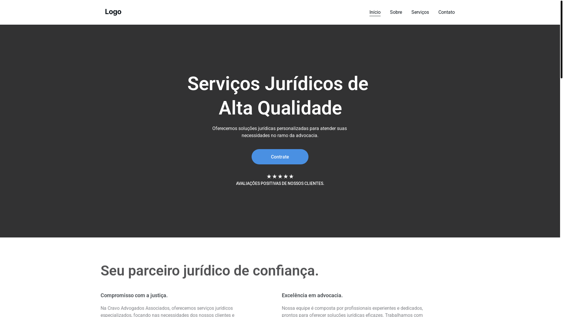 website screenshot of https://comatendesgasassociados.shop/