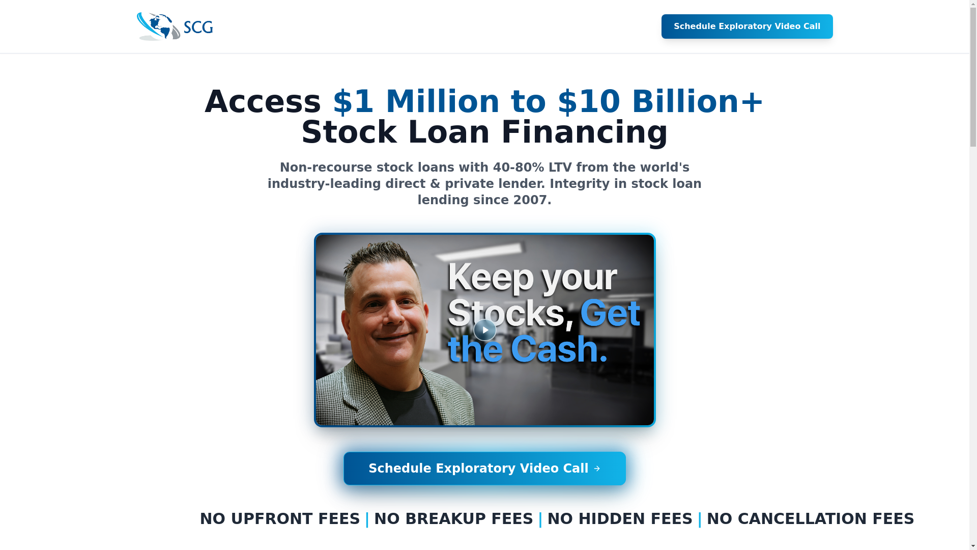 website screenshot of https://stonecreekgloballending.com/