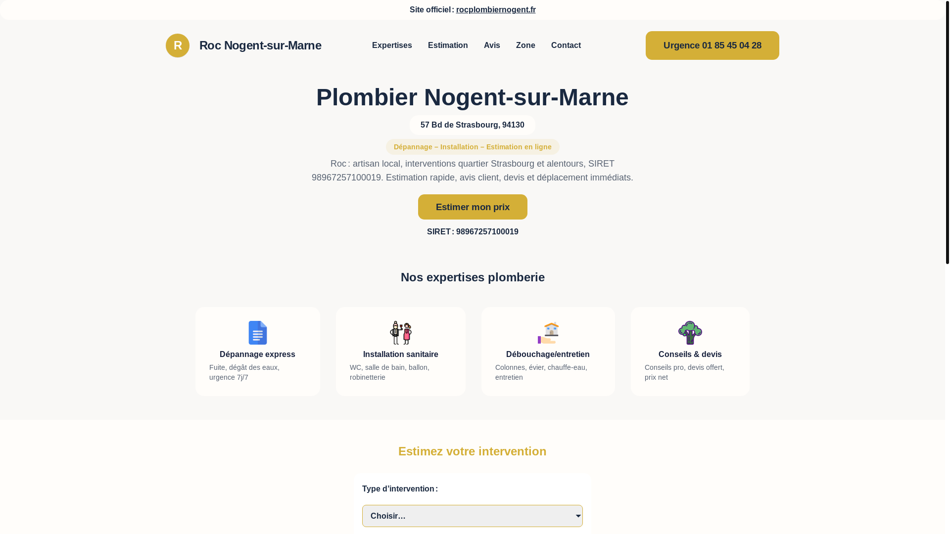 website screenshot of https://noelserruriercharenton-le-pont.fr/