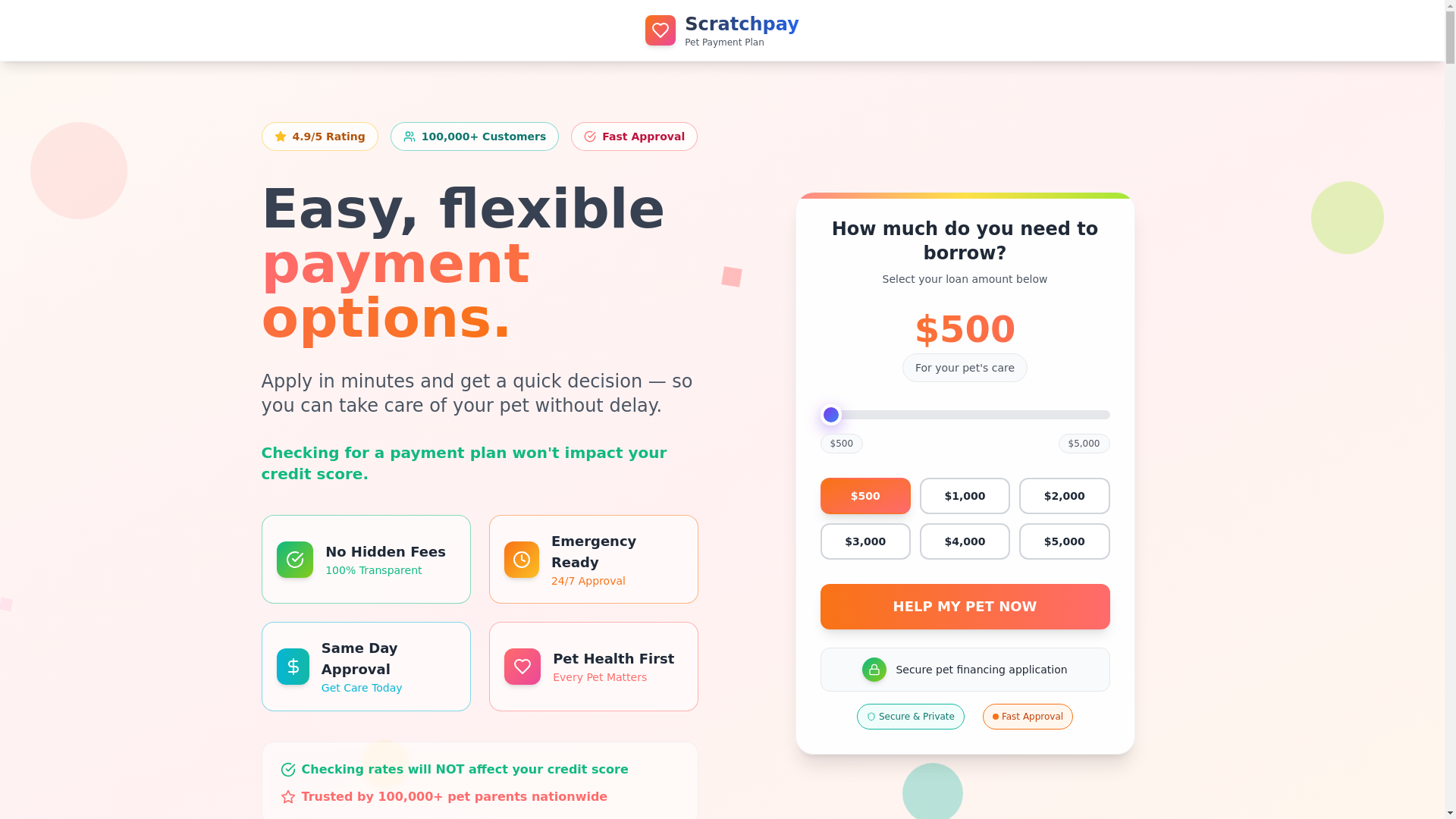 website screenshot of https://scratchpaypetapp.pages.dev/