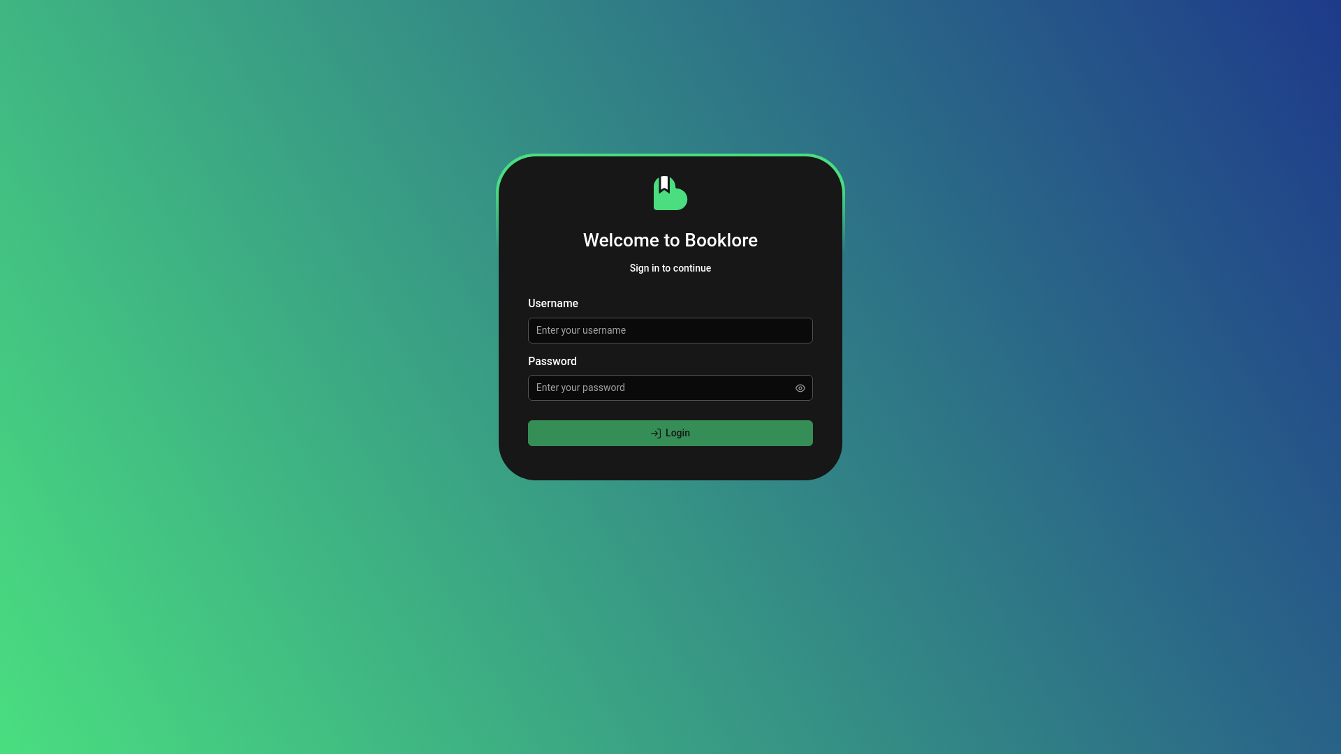 website screenshot of https://booklore.homelabzg.eu/
