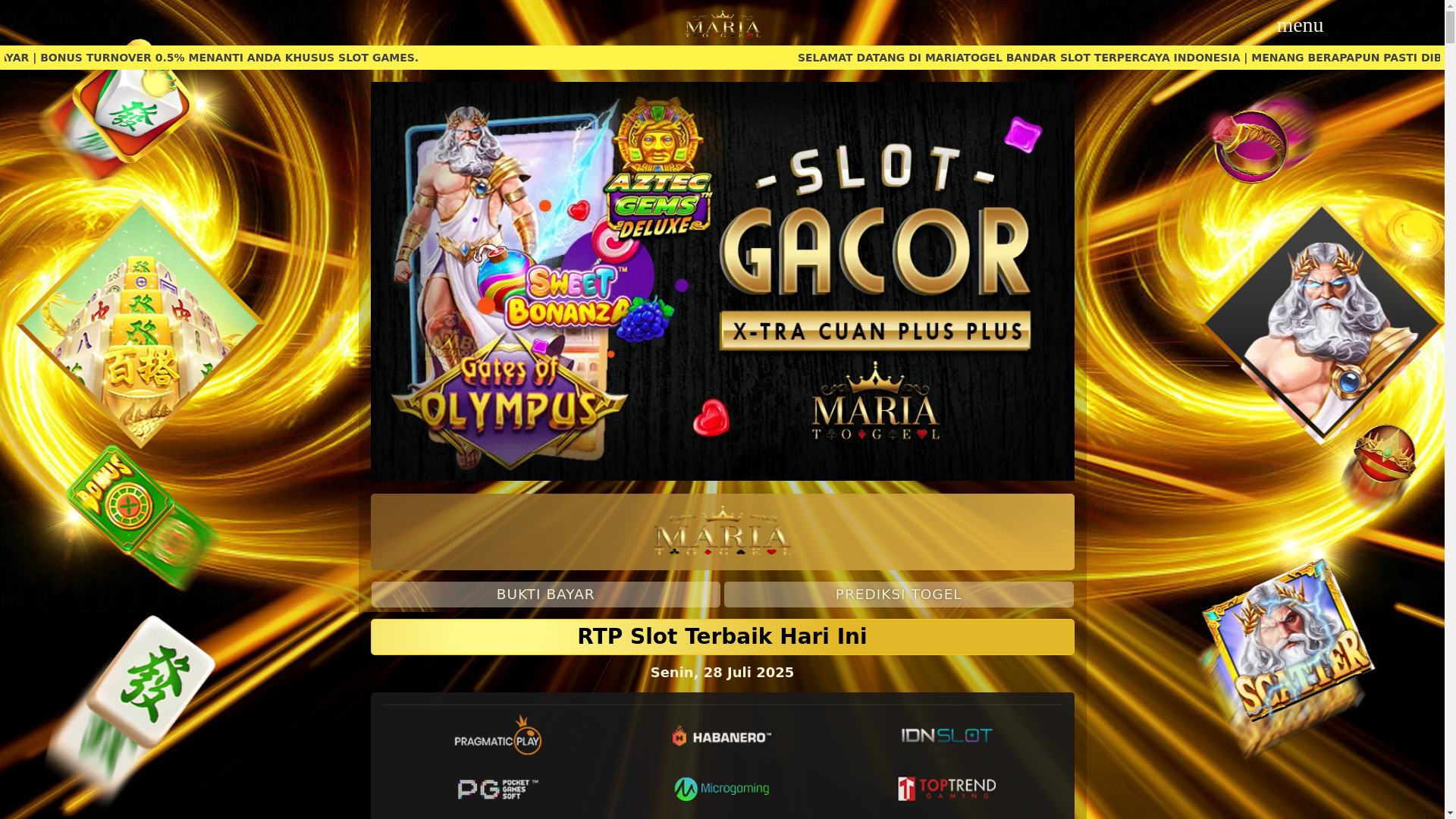 website screenshot of https://rtpslotmaria419.com/