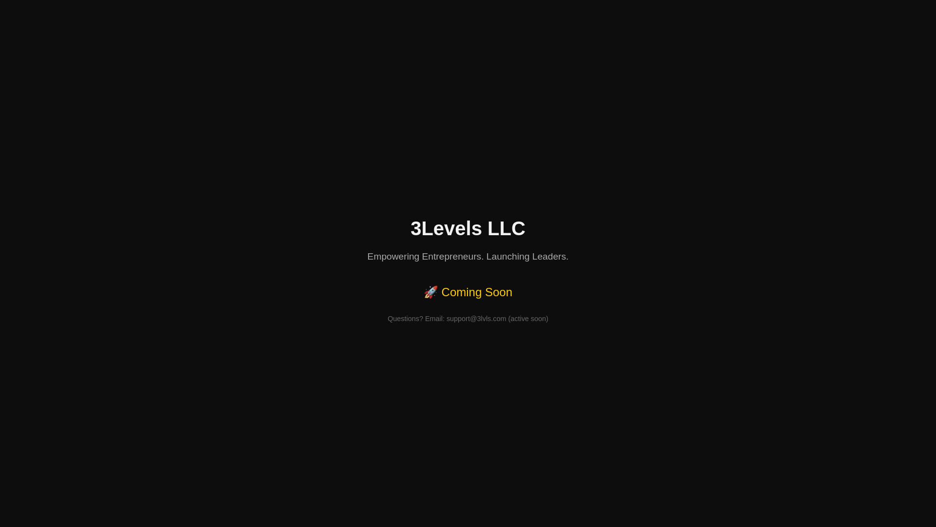 website screenshot of https://3lvls-clean.pages.dev/
