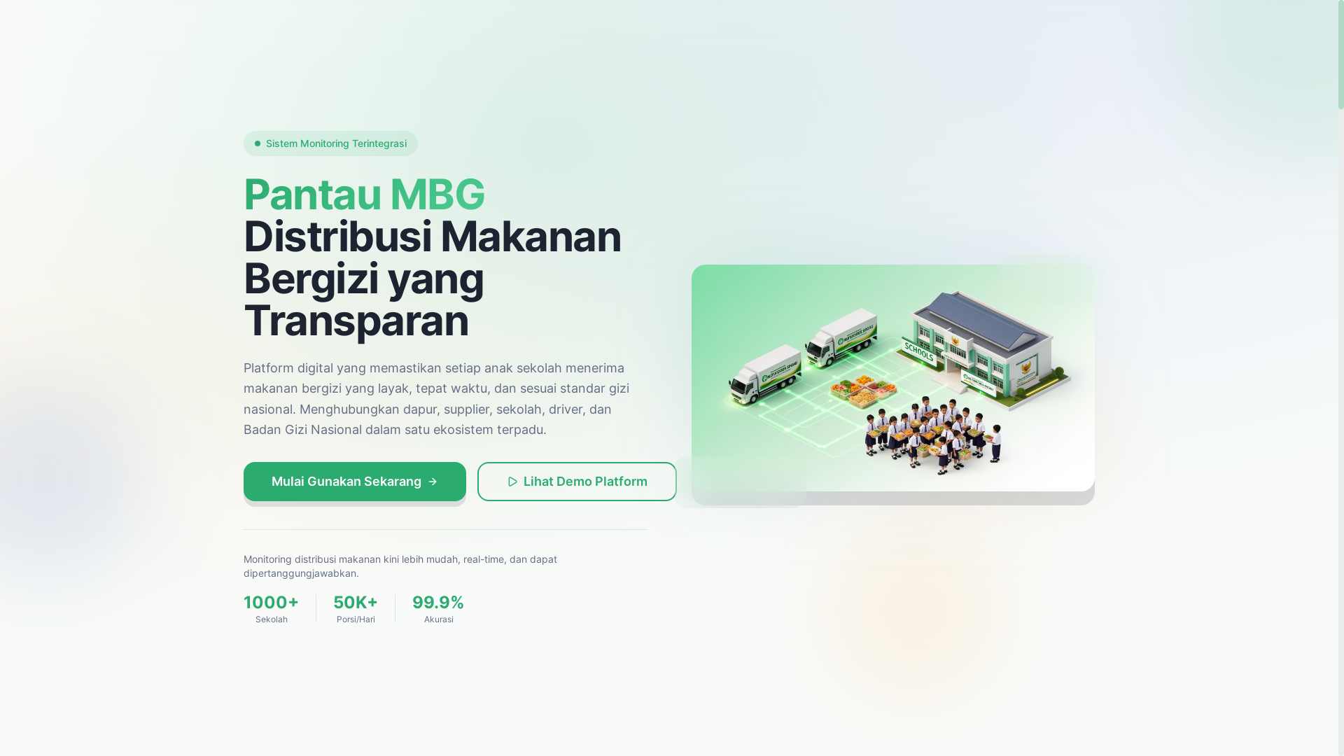 website screenshot of https://pantaumbg.web.id/