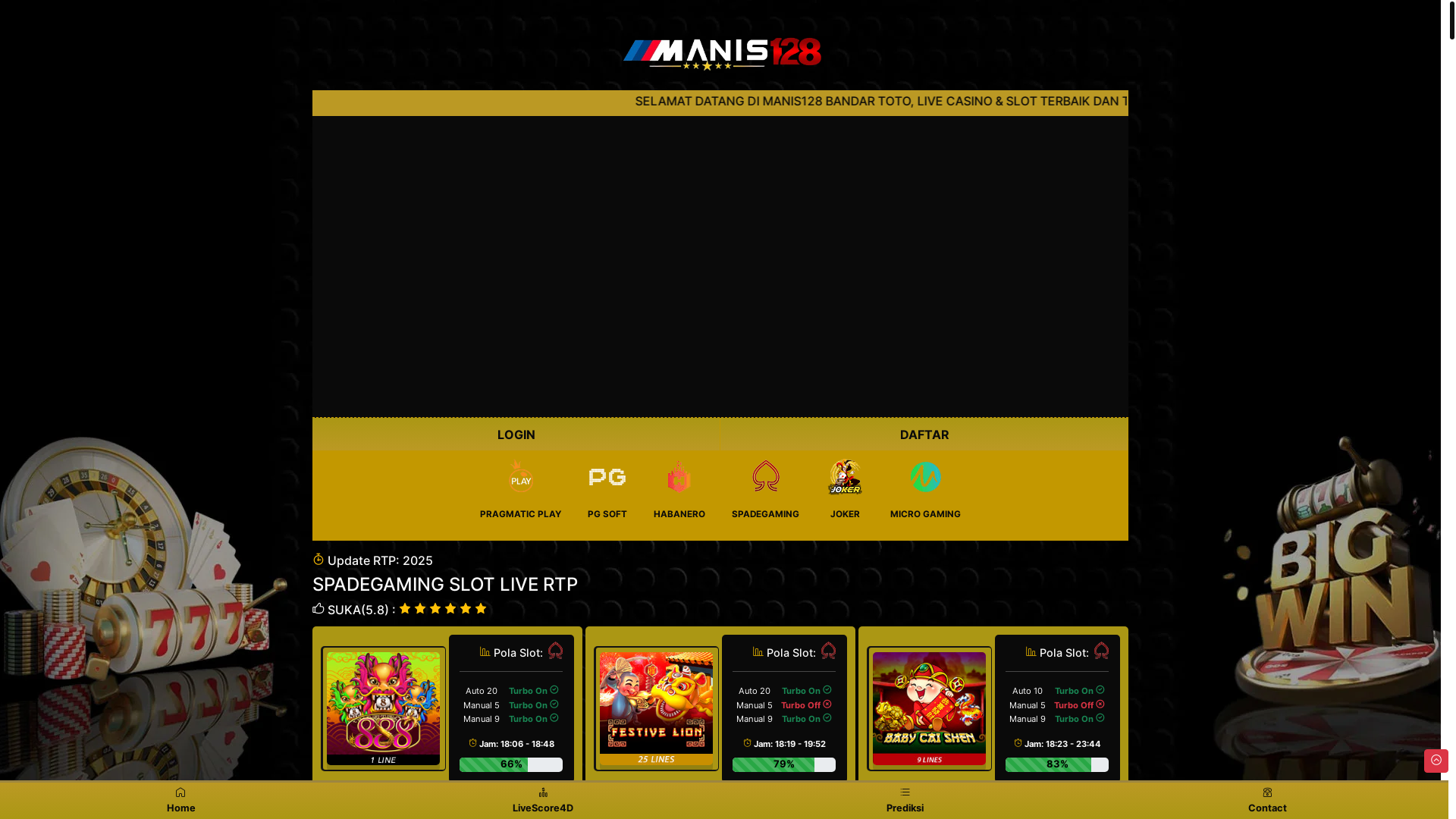 website screenshot of https://rtp1manis128-sg.pages.dev/