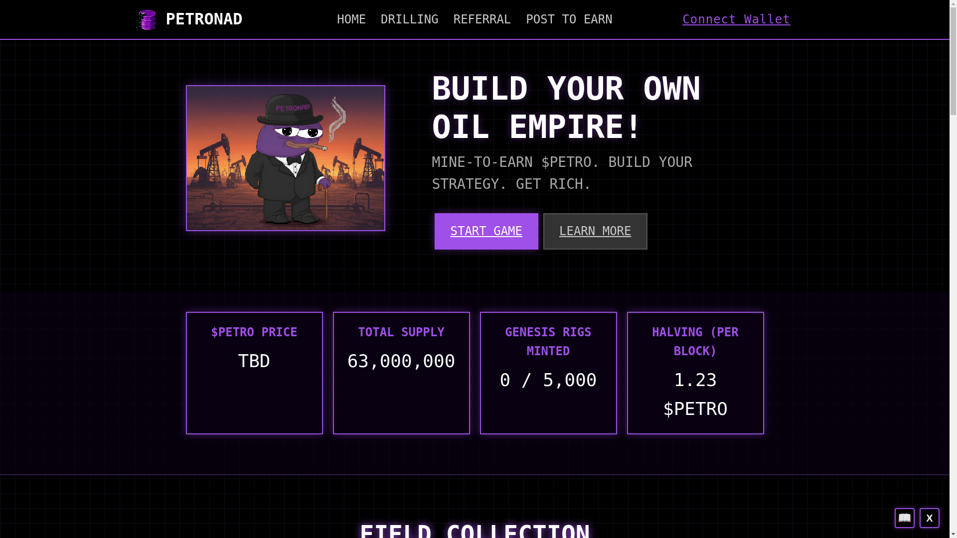 website screenshot of https://petronad-testt2.pages.dev/