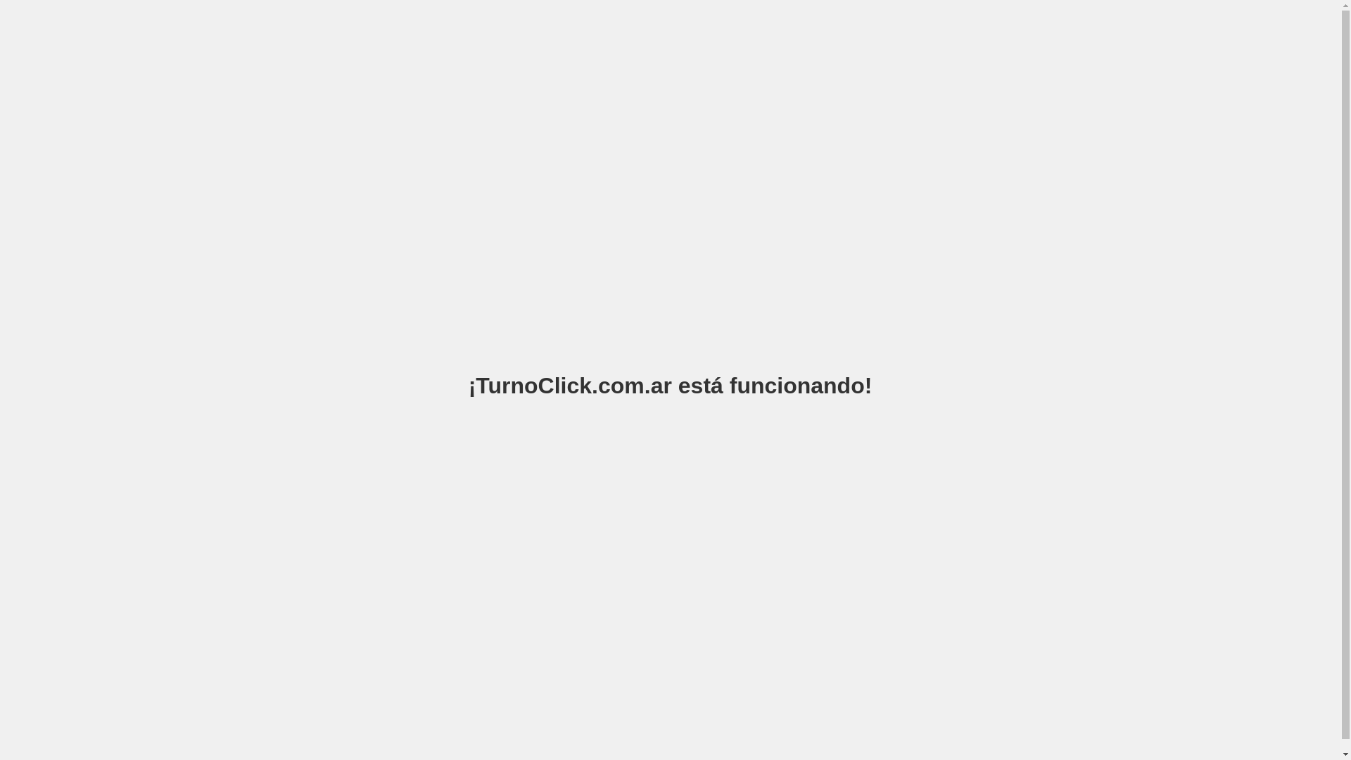 website screenshot of https://turnoclick.com.ar/