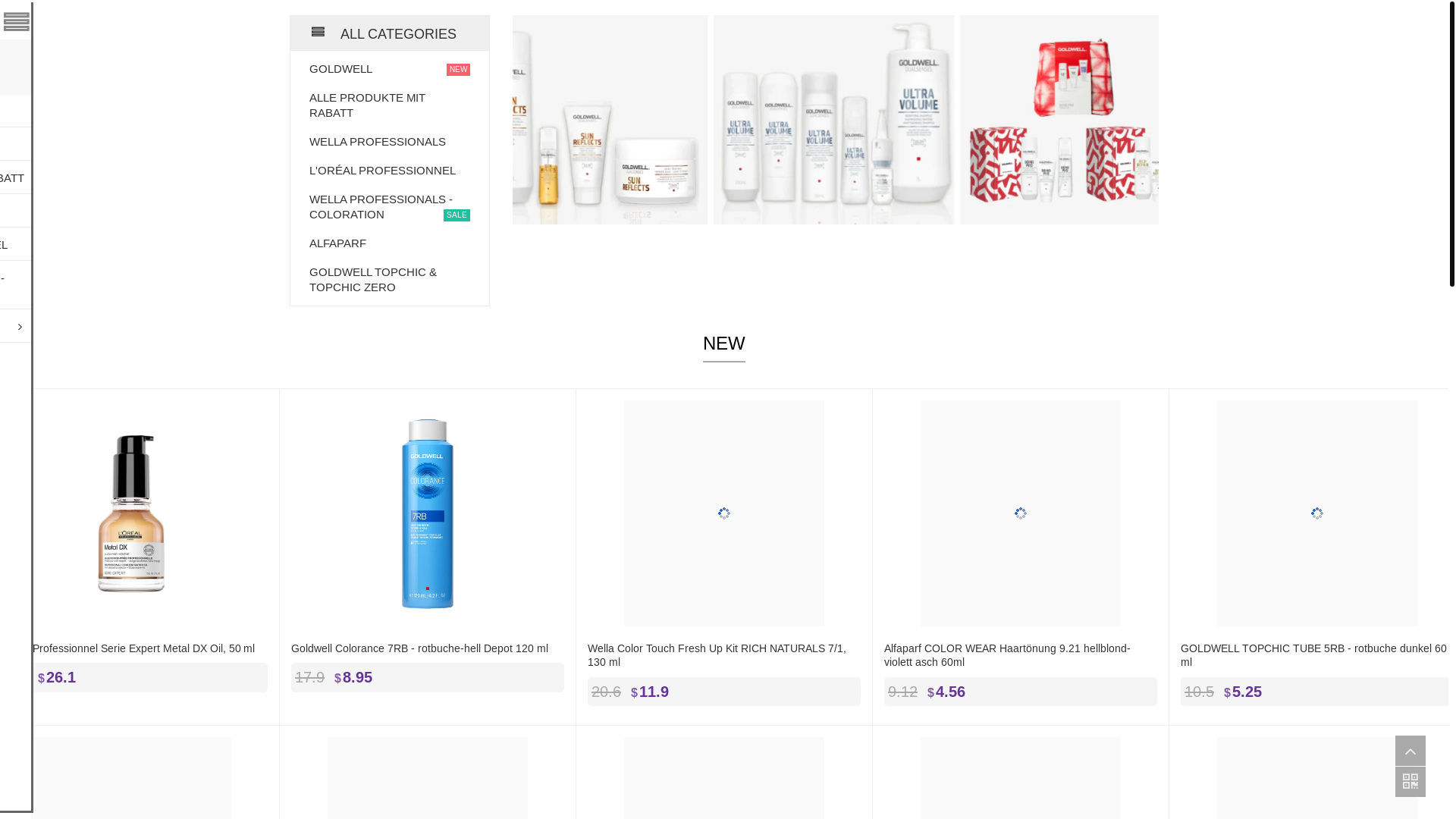 website screenshot of https://ambiancebyt.shop/