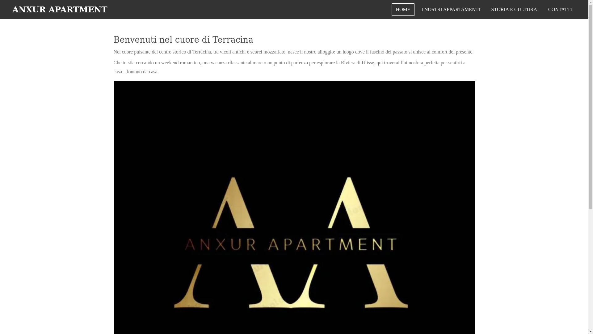 website screenshot of https://anxur-apartment.com/