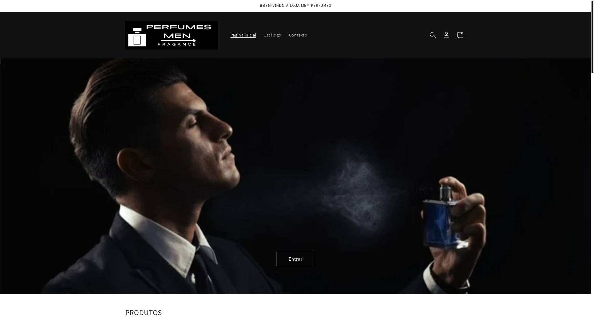 website screenshot of https://perfumesmem.store/