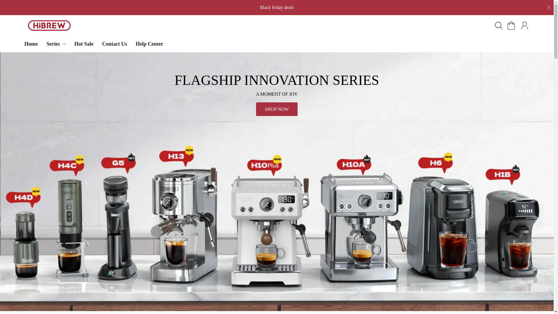 website screenshot of https://hicoffee.shop/