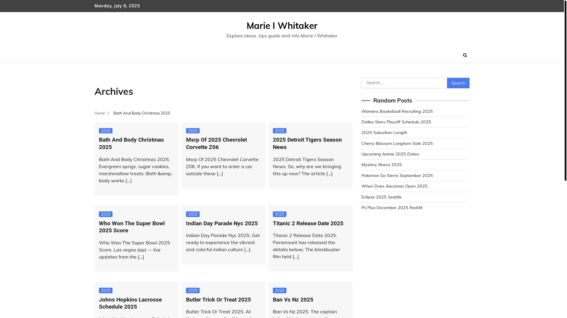 website screenshot of https://marieiwhitakerm.pages.dev/