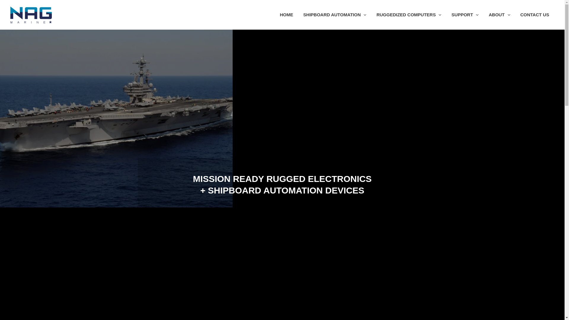website screenshot of https://nagmarine.com/