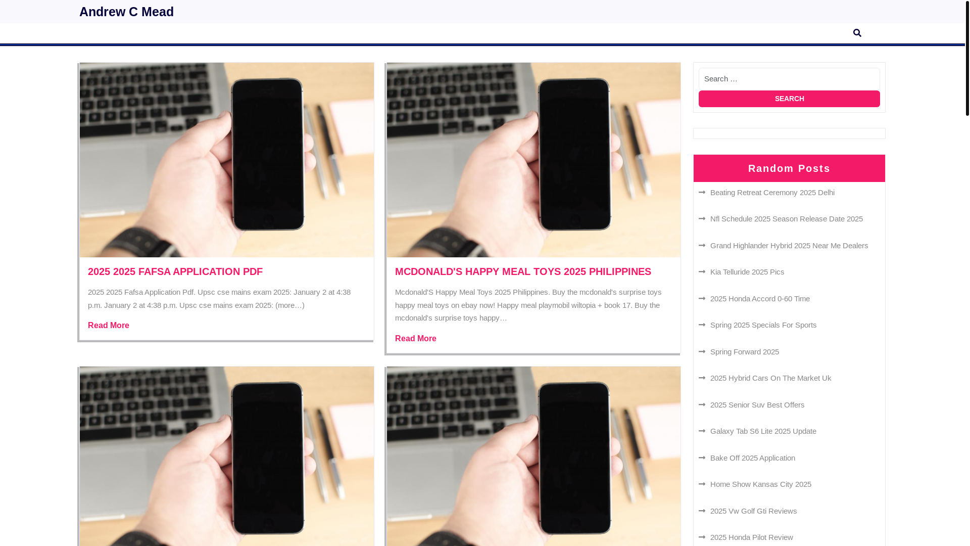 website screenshot of https://andrewcmead.pages.dev/