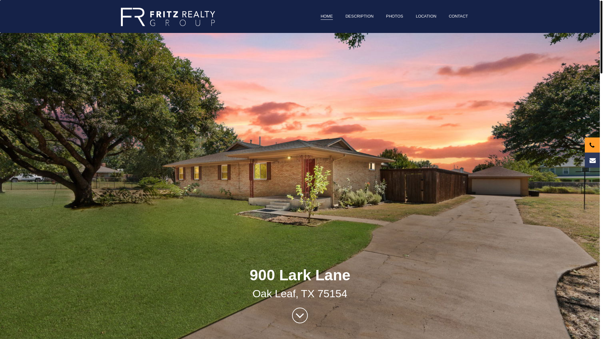 website screenshot of https://900larklane.com/