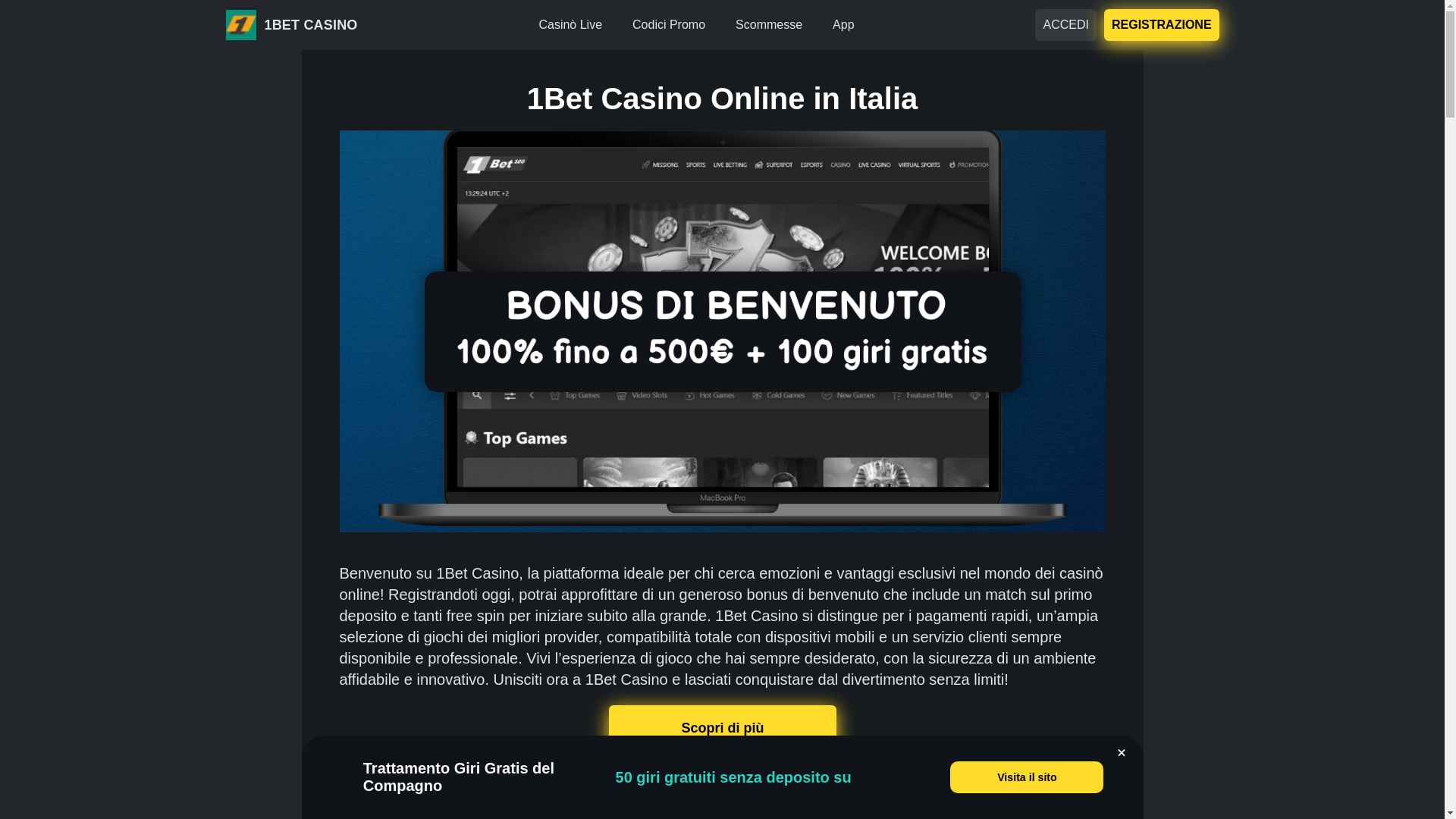 website screenshot of https://1bet-casino-net.pages.dev/
