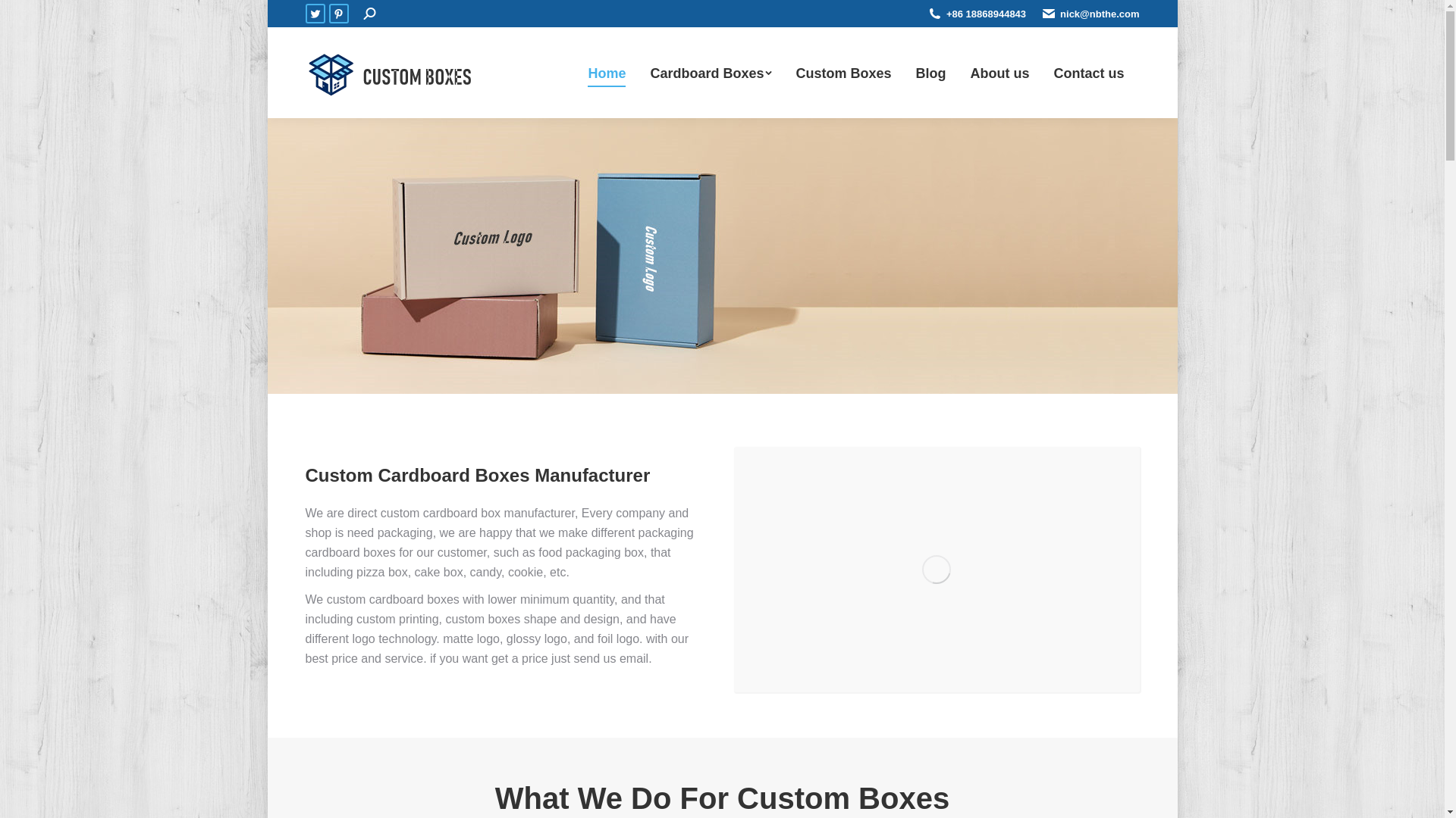 website screenshot of https://custom-cardboard-boxes.com