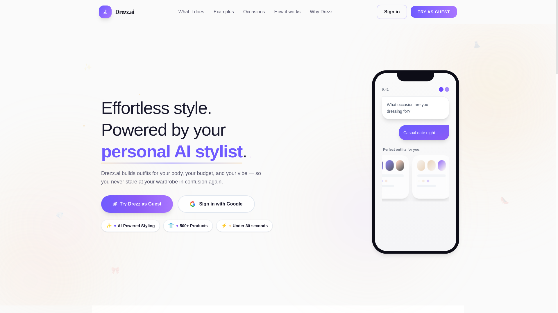 website screenshot of https://lookswipe.in/