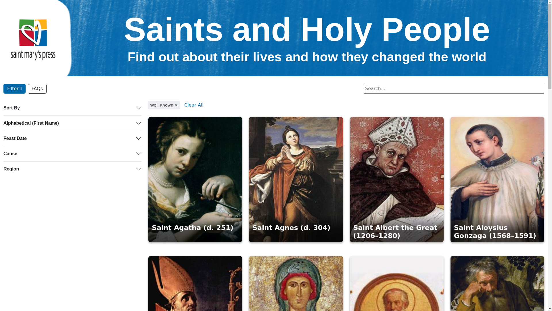 website screenshot of https://saint.smp.org/