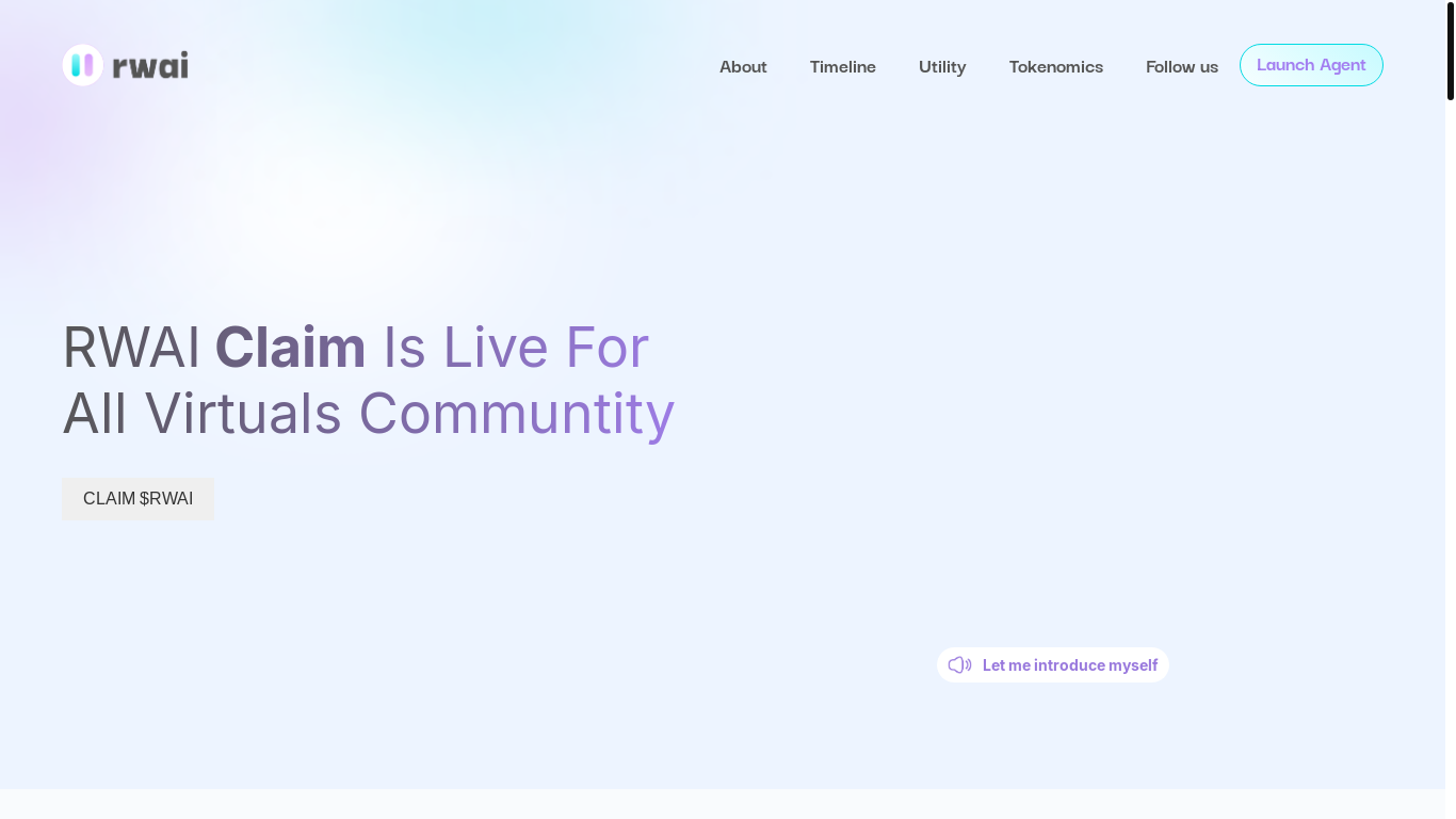 website screenshot of https://claim-rwai.com/