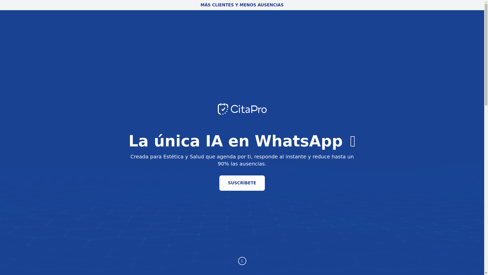 website screenshot of https://landing-feria.pages.dev/