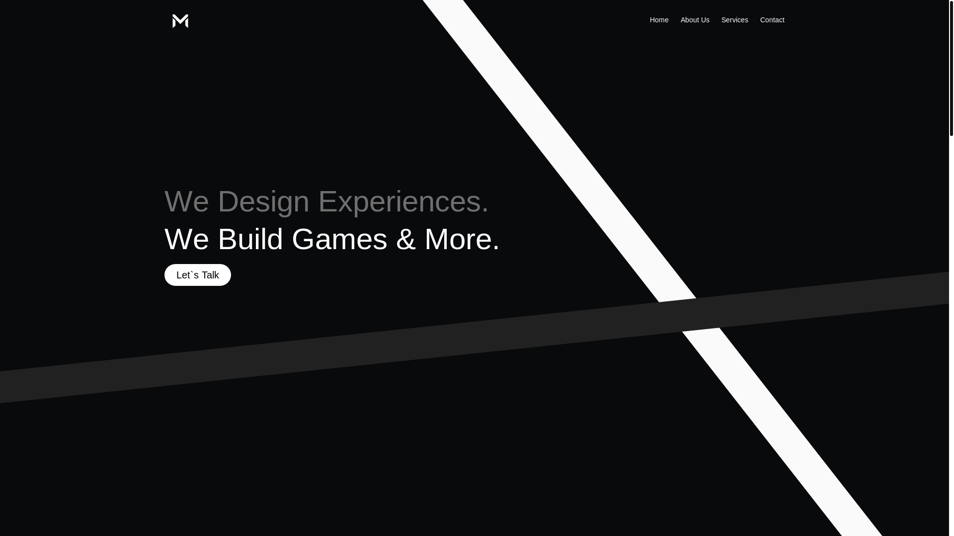 website screenshot of https://miraiistudio.com/