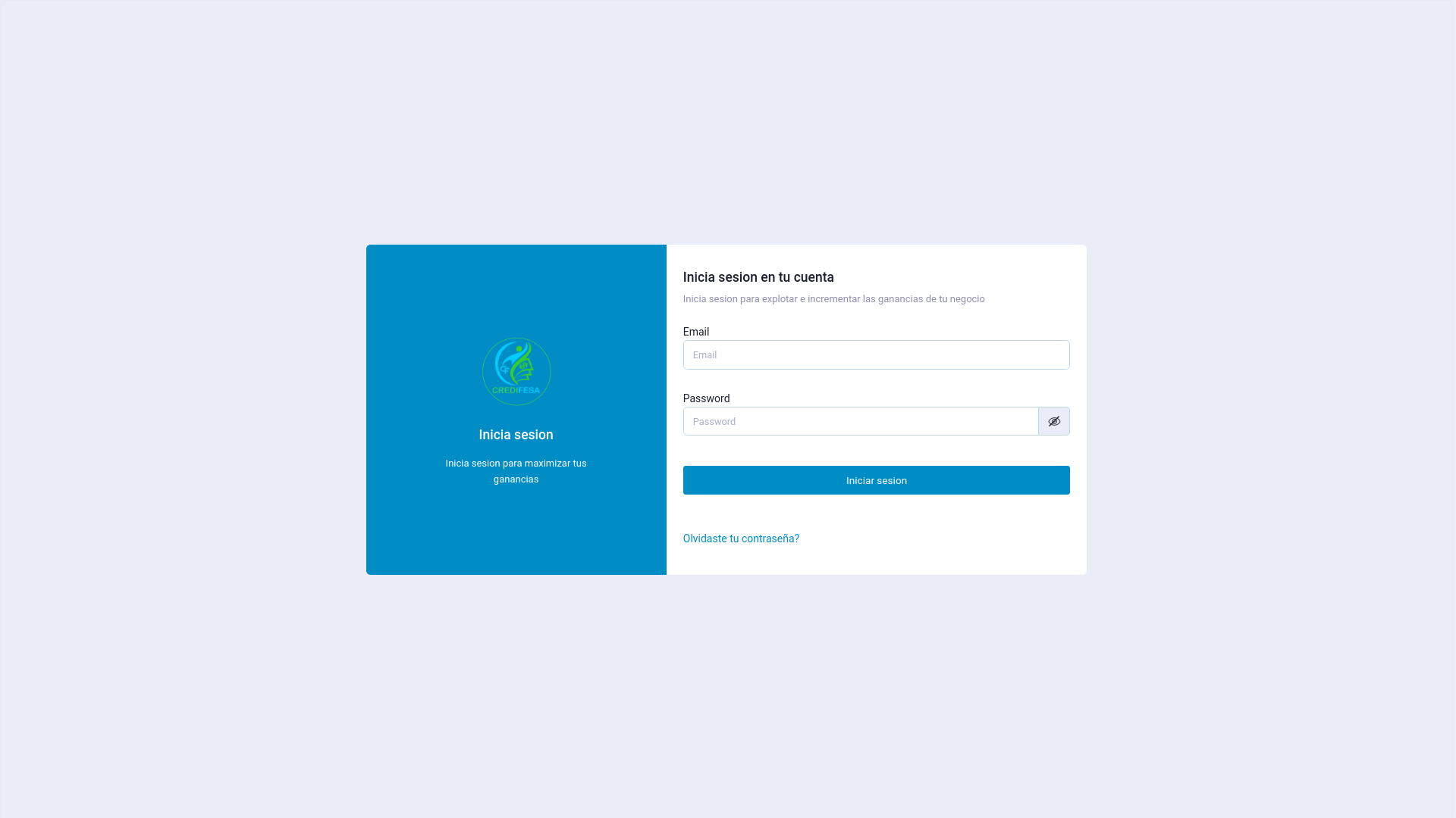 website screenshot of https://credifesa-prod.pages.dev/