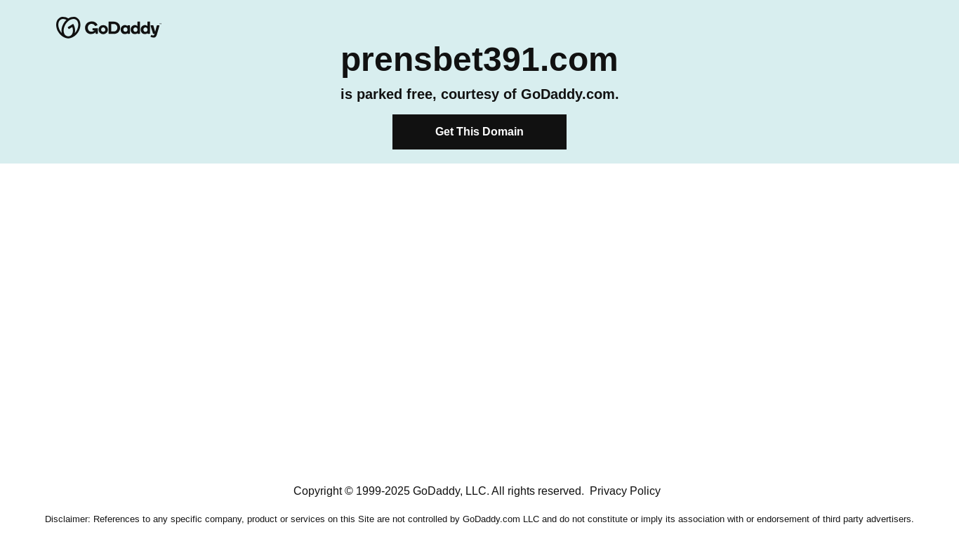 website screenshot of https://prensbet391.com/