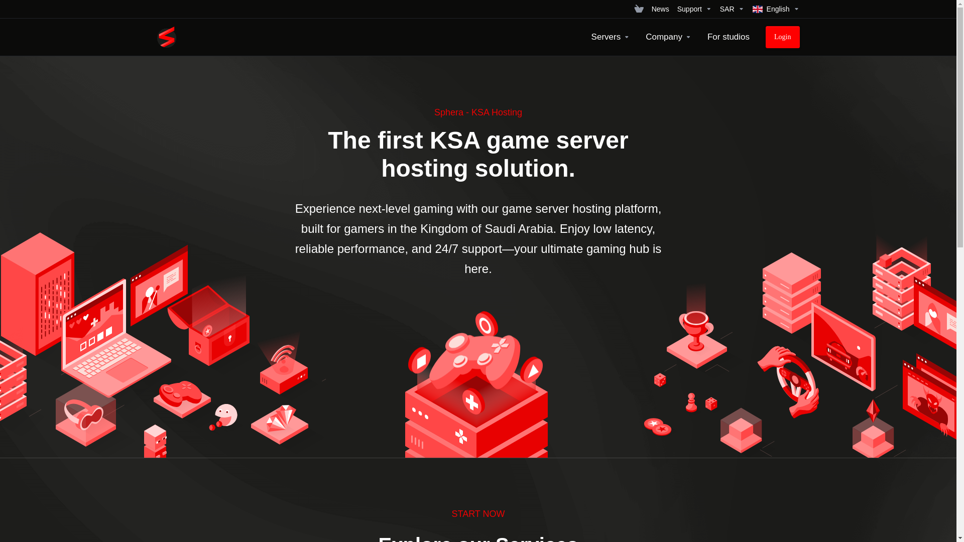 website screenshot of https://sphera.sa/